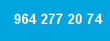 964 277 20 74 964 277 20 74
